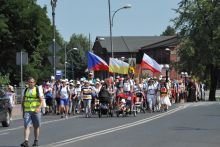  Wejście XXXVII PPT na Jasną Górę