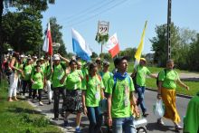  Wejście XXXVII PPT na Jasną Górę