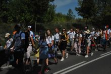  Wejście XXXVII PPT na Jasną Górę