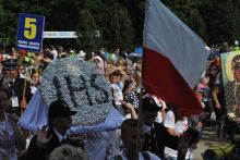  Wejście XXXVII PPT na Jasną Górę